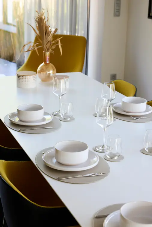 La table dressée