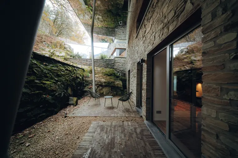 Le patio du studio RØC