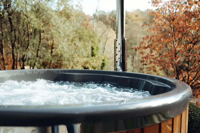 Les bulles du bain nordique