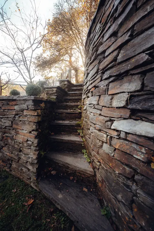 L’escalier en schiste