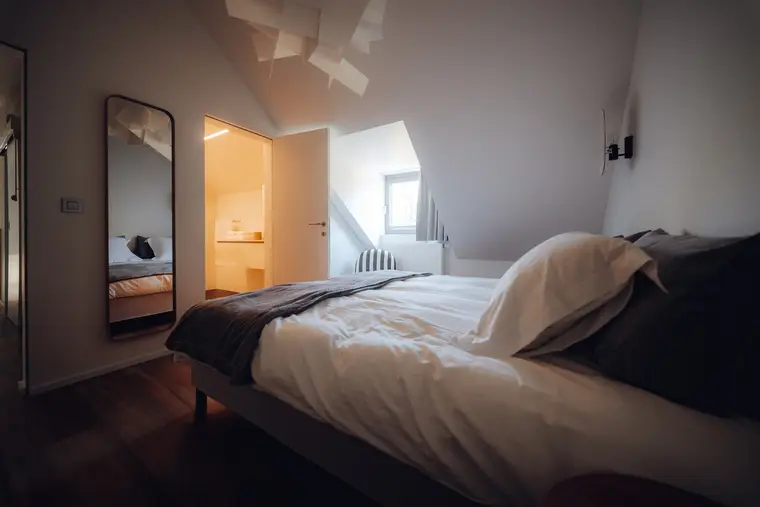 Une chambre feutrée