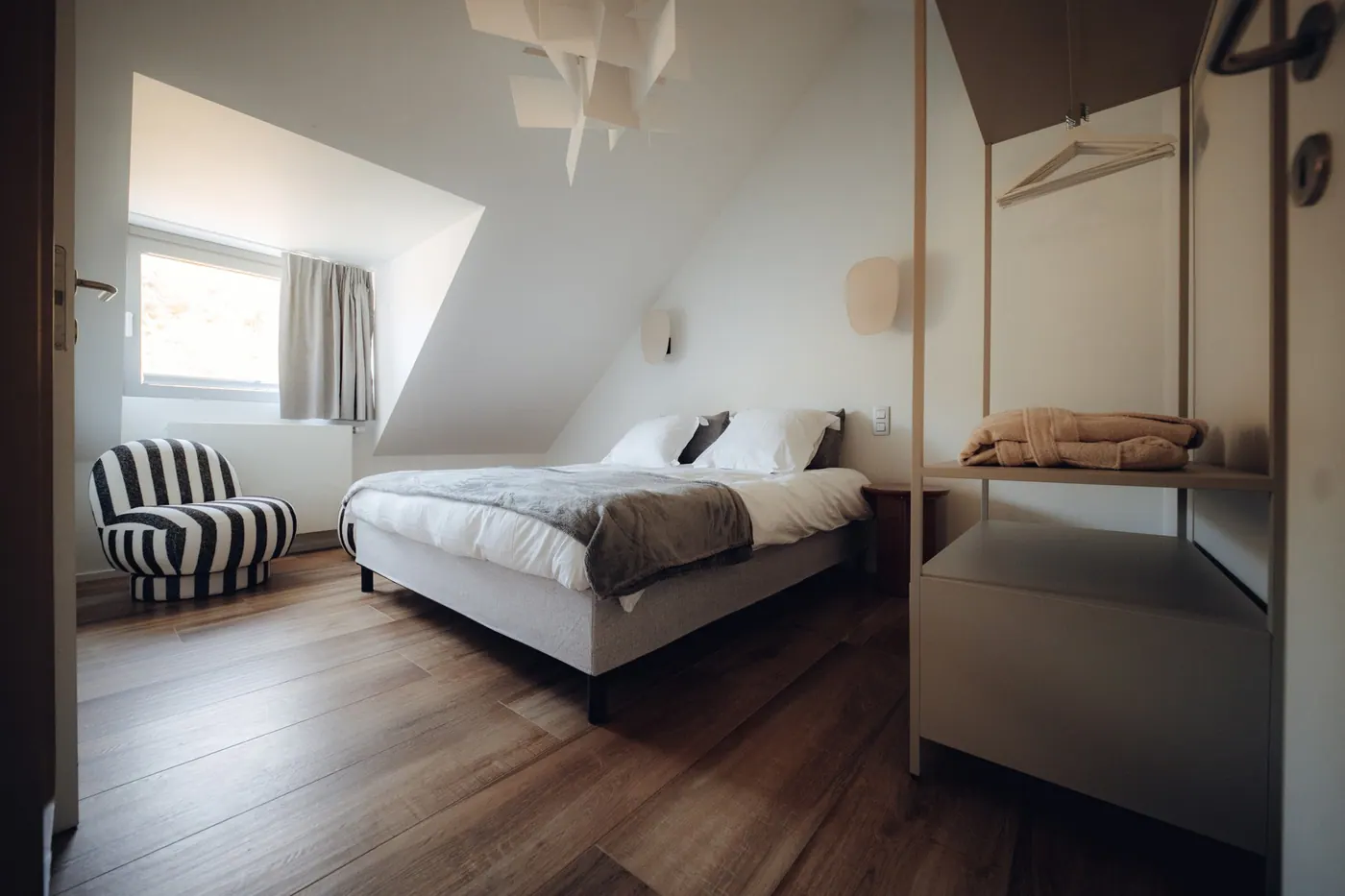 Une chambre sous les combles